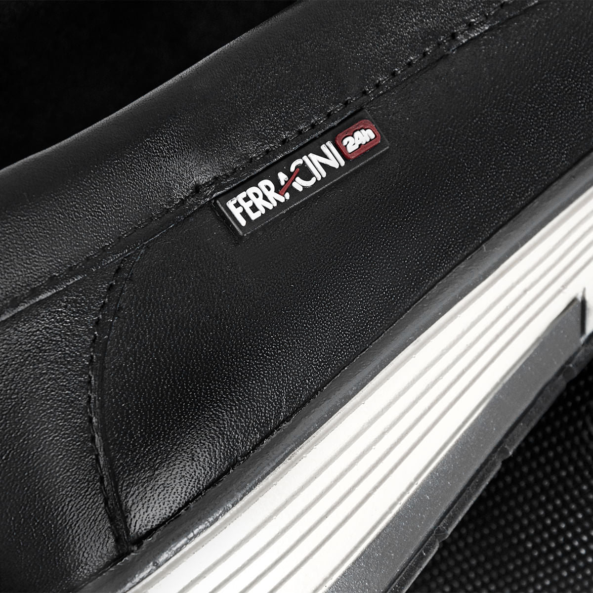 Mocassim Ferracini Masculino Preto Ultra Summer