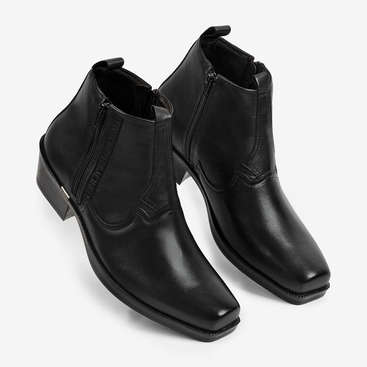 Bota Ferracini Masculina Preta New Country