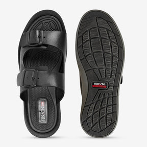 Sandália Ferracini Masculina Preta Dakar