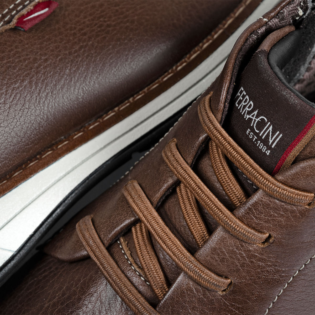 Bota Ferracini Masculina Tabaco Kingston