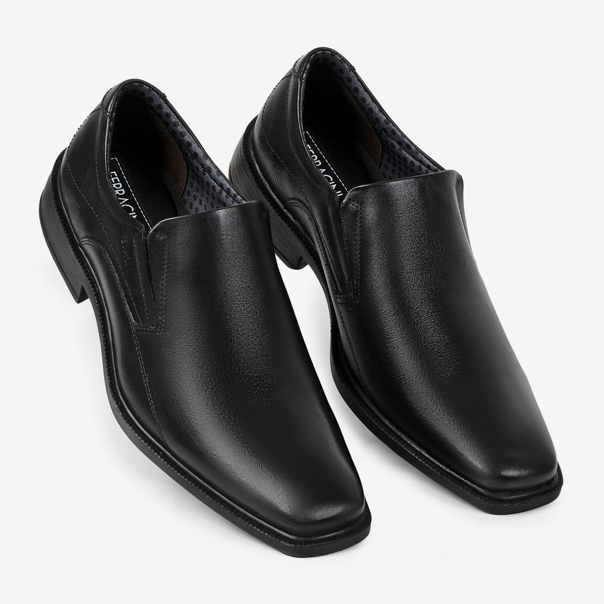 Sapato Ferracini Masculino Preto Paris